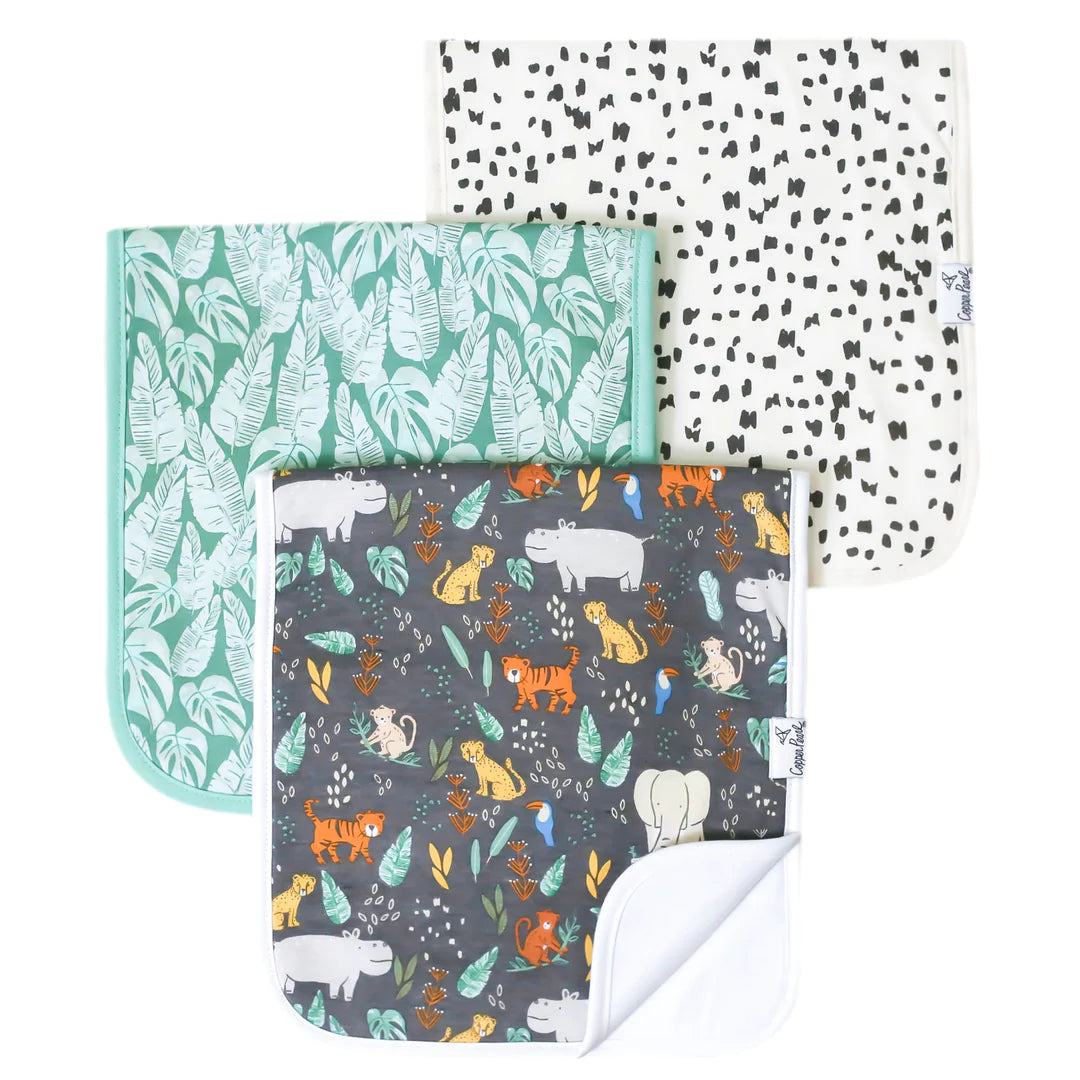 BURP CLOTH SET, BENGAL – Small Fry Kauai