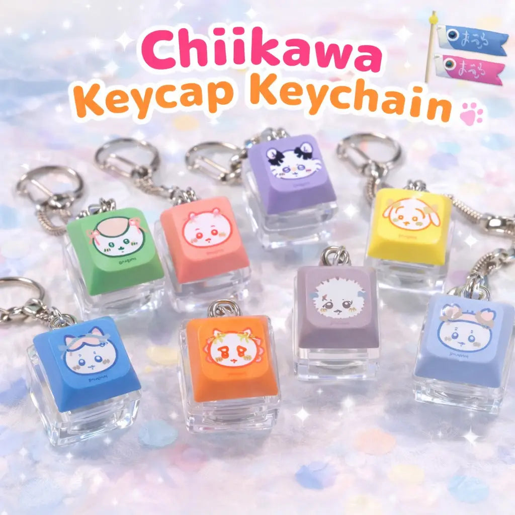CHIIKAWA KEYCAP KEYCHAIN BLIND BOX – Small Fry Kauai