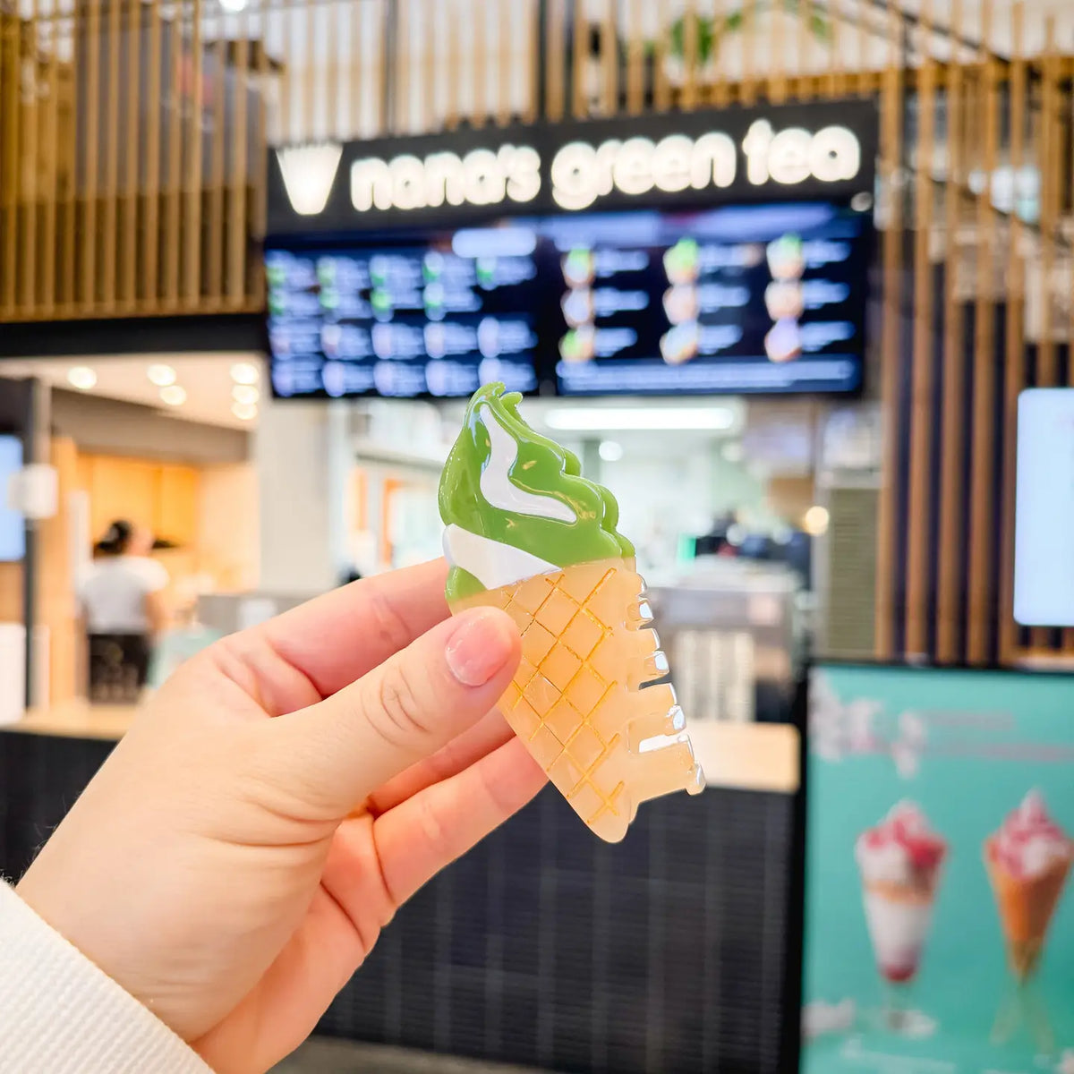 HAIR CLAW: MATCHA ICE CREAM – Small Fry Kauai