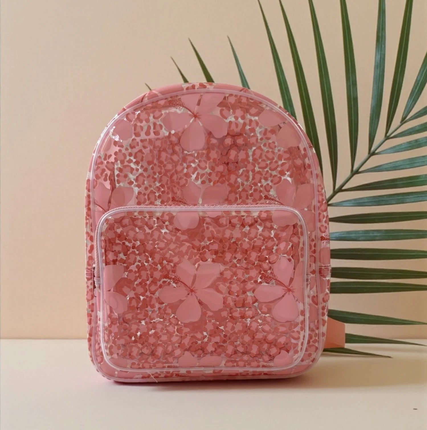 clear mini backpack purse from the store pink CLEAR TODDLER BACKPACK / – Small Fry Kauai