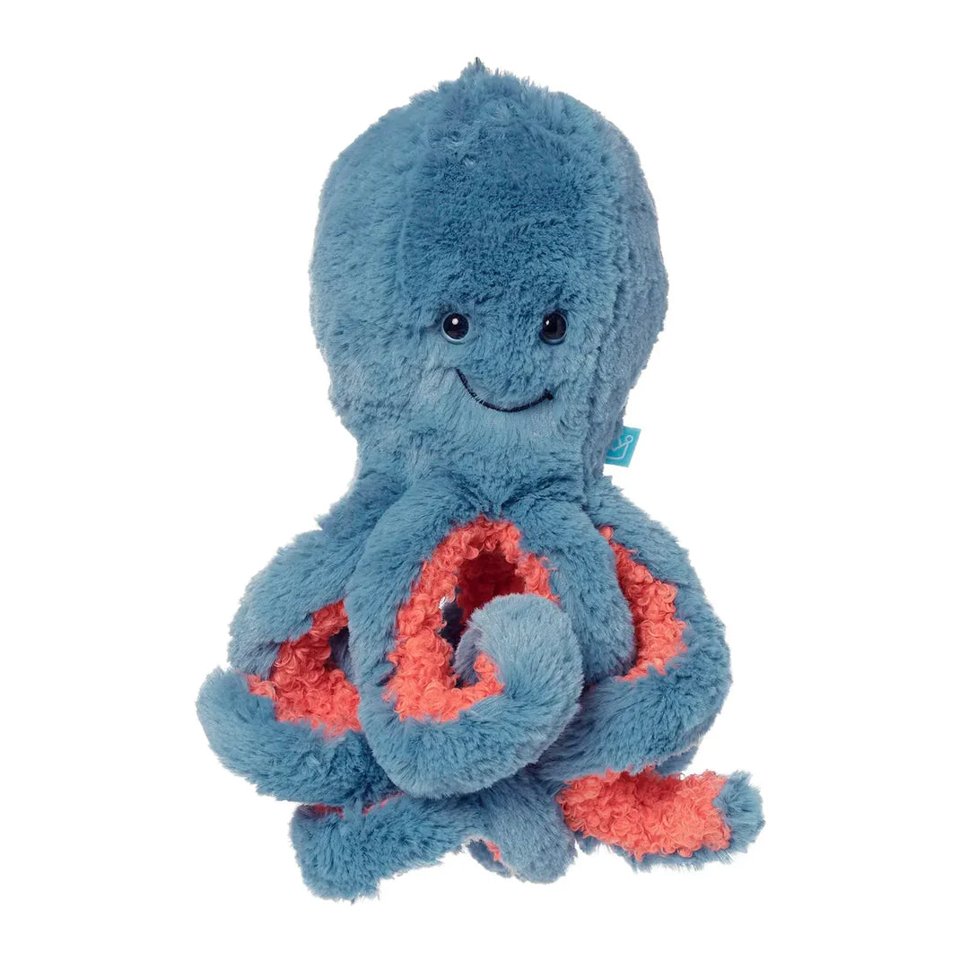 Blue mini top octopus plush