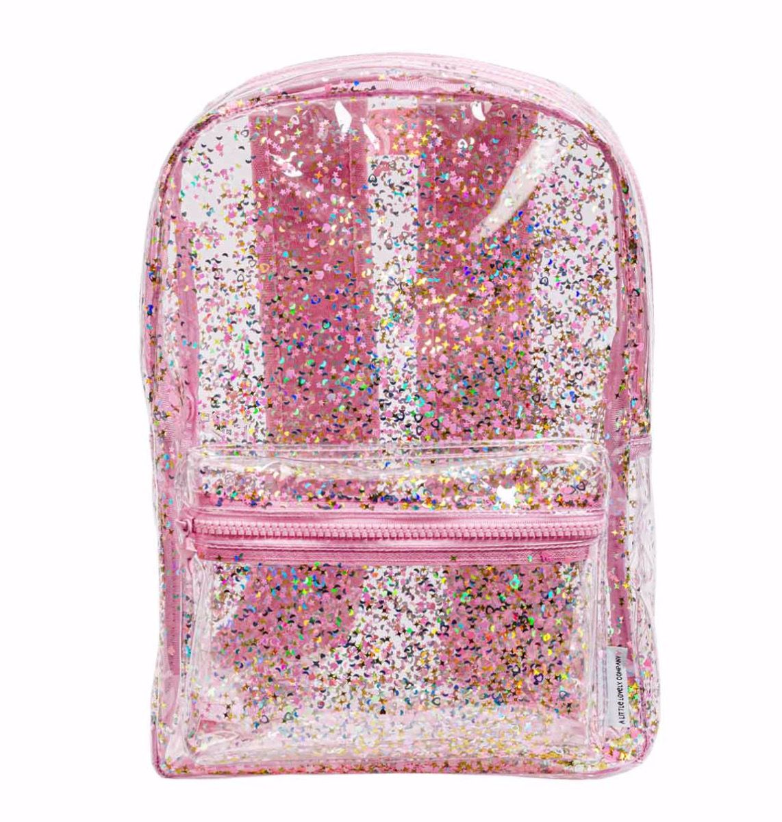 Clear backpack glitter Clearance