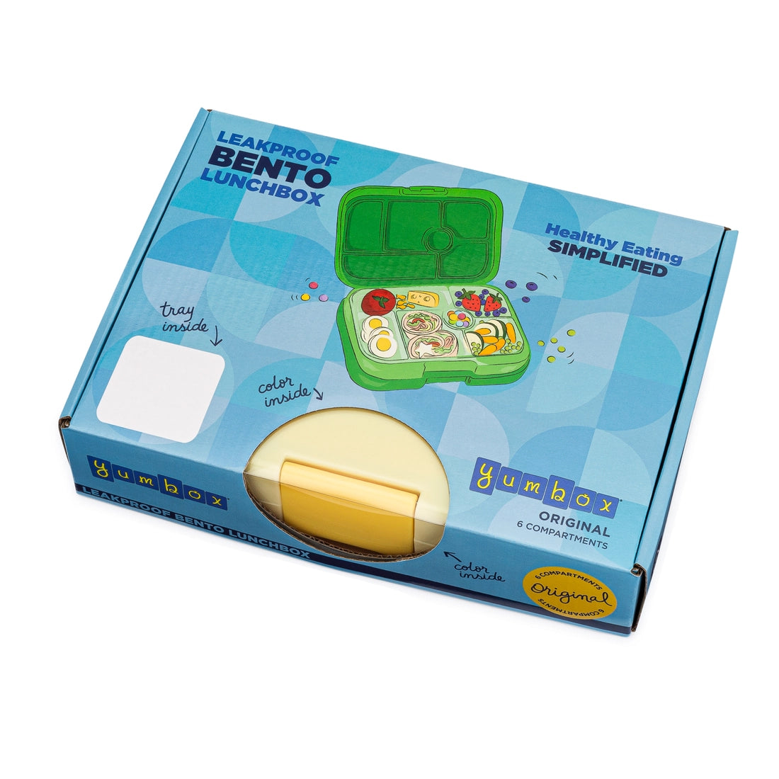 Yumbox Sunburst Yellow- Leakproof Bento Lunch Box for Kids